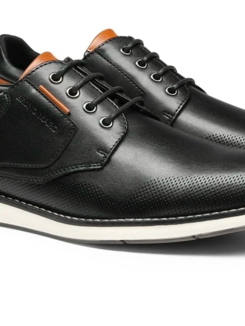 Bruno, Marc men’s size 10 casual dress, Oxford, leather lace‎ up shoes